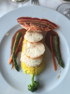 My delicious lobster dinner