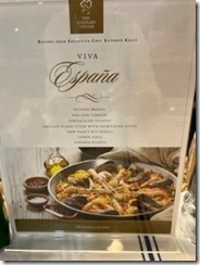 espana menu